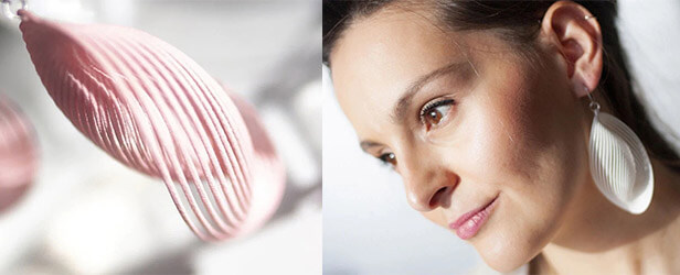 3D printed earrings