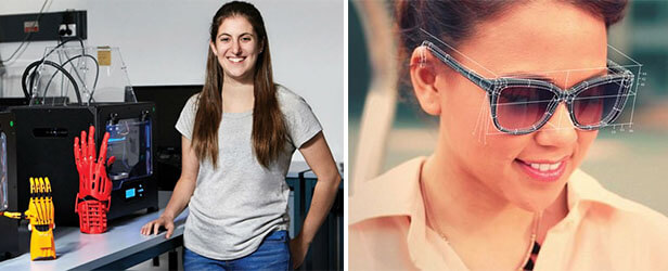 3D printed eyewear and prosthetics
