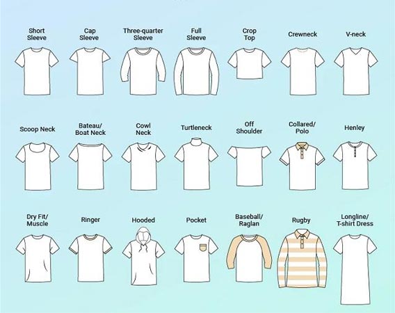 Different-Neck-Styles-T-Shirts