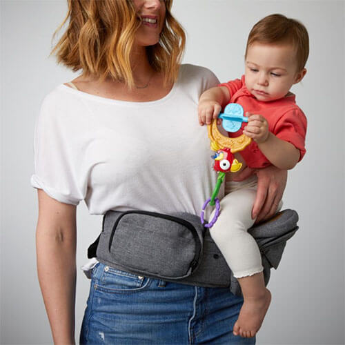 Fanny-pack-style diaper bag 6