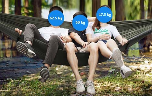 Parachute cloth hammock 2