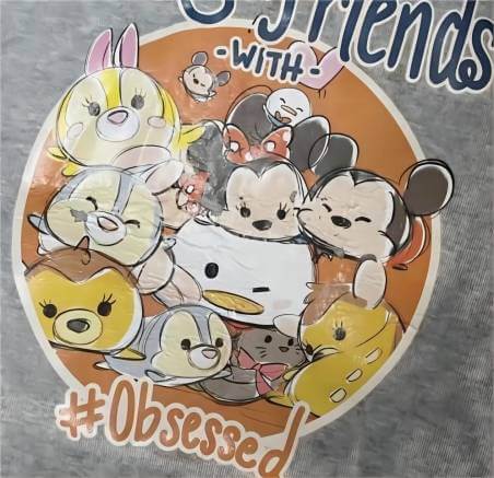 pattern printed by heat transfer