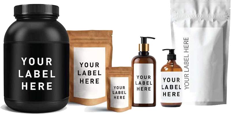 emballage sous marque de distributeur
