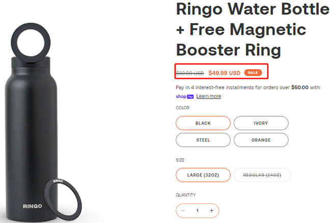 Ringo Water Bottle