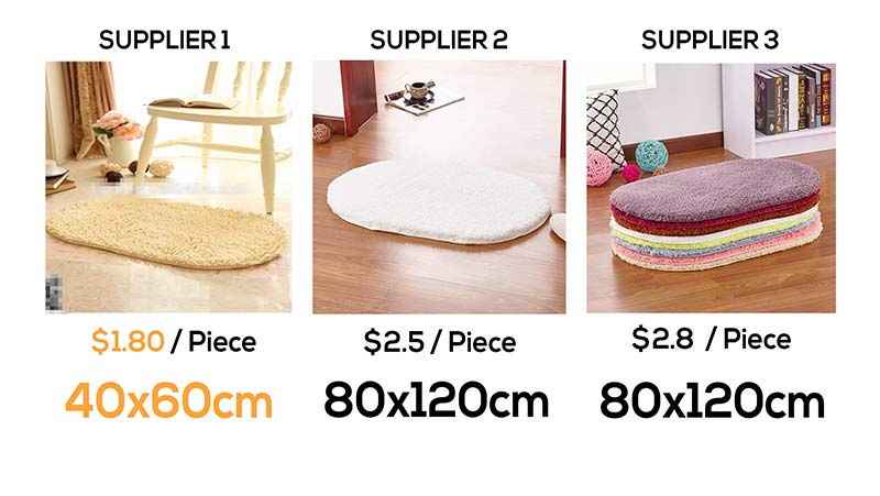 la taille est la même sur les photos