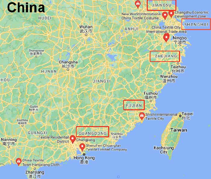textile industry cluster
