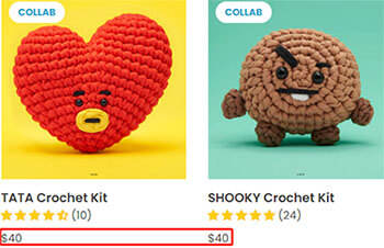 The Woobles knitted dolls